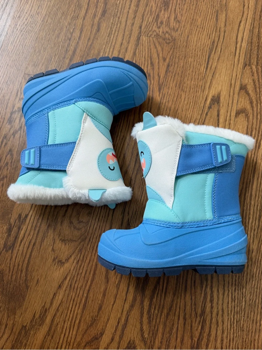 Cat & Jack Frankie Yeti Winter Boots, toddler size 8